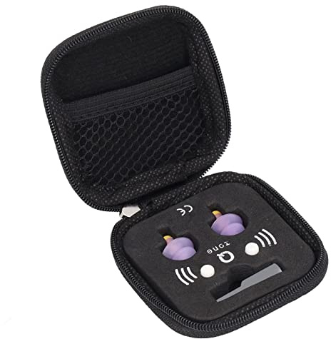 Haofy Tapones para los Oídos para Dormir Reutilizables Reducción de Ruido de 32 DB con Filtro de Sonido Diseño de Paraguas de Dos Capas Tapones para los Oídos de Silicona para Dormir, Trabajar,
