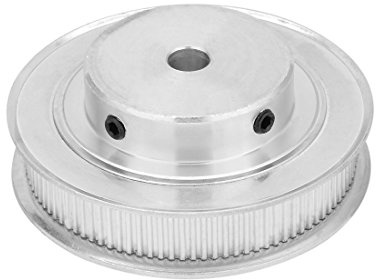 sourcing map Aluminium 100 Zähne 8mm Bohrung 11mm Riemen Zahnriemenscheibe Synchronrad DE de