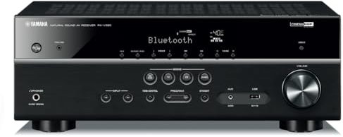 Yamaha RX-V385 5.1-Channel 4K Ultra HD AV Receiver with Bluetooth