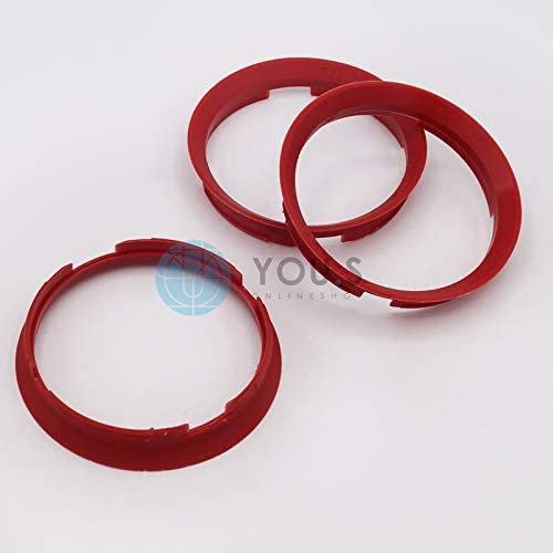 3 x ZENTRIERRINGE DISTANZRING für ALUFELGEN Z22D 76,9-72,6 mm Brock, Keskin, Tuning, Motec, Oxigin, RC, Tomason, Wheelworld, Advanti