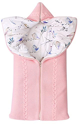 Maeau Baby Schlafsack Winter Neugeborenen Kinderwagen Decke Baby 0-12 monate Baby Wickeldecke Winter Warm Babydecke Kinderwagen Winter