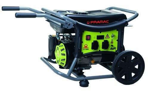 Gas-Generator Pramac, OHV, 230 V, 50 Hz, C/RDA Grau/Grün W