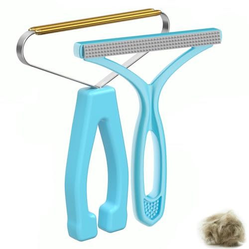 SOCCSO Pet Hair Remover, Dog Cat Hair Remover,Lint Remover,Carpet Rake for Pet Hair Removal,Carpet Rake,Lint Brush,Lint Shaver for Carpets, Car Mat,Couch,Pet Bed,Furniture & Rug