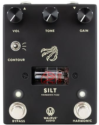 Walrus Audio Silt Harmonic Tube Fuzz Black - Verzerrer für Gitarren
