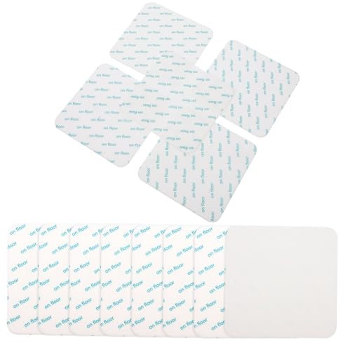 ORFOFE 12stücke rutschfeste Teppichunterlage Teppichklebeband Teppich Greifer Teppichaufkleber Für Verschiedene Böden Teppichstopper Für Küche Und Bad