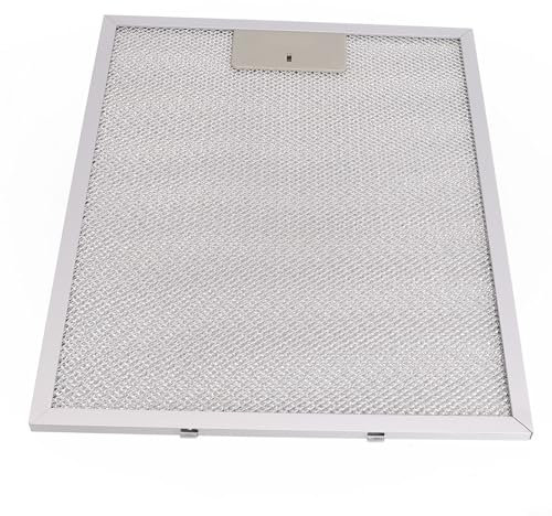 HpLive Filtre à graisse en maille métallique pour hotte aspirante Argenté 350 x 285 x 9 mm