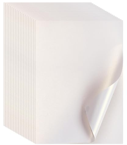 White Tissue Paper Sheets, 20 Pcs 70 x 50cm Large Gift Tissue Wrapping Packing Paper Sheet Metallic for Wrapping Packaging Gifts