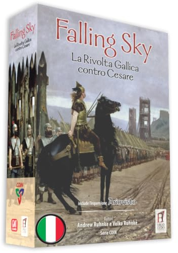 Asmodee – FALLING SKY – Gioco da Tavolo per Esperti | Gioco da Tavola di Strategia a tema Storico Impero Romano – 1-4 Giocatori – 14+ Anni – 180 Minuti – Edizione Italiana