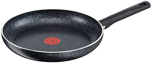 Tefal C2640602 Brut Pfanne, schwarz, Schwarz , 28 cm