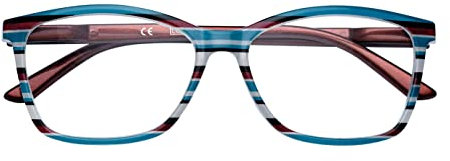 Zippo Occhiali da Lettura Realizzati con Montatura dalle Linee Morbide, Ideale per Uomo e Donna, Diottria +3.00, Multicolor