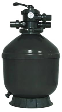 WeltenMarkt TMG 650 Sandfilteranlage für Pool bis 82.5 m³ |16.5 m³/h Durchfluss | Ø666 mm Polyesterkessel mit 10 J. Garantie | Inkl. 6-Wege-Top-Mount-Ventil & 2 Zoll Anschlüsse | Robuster Poolfilter