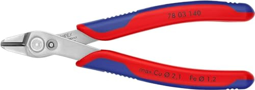 KNIPEX Electronic Super Knips XL, 78 03 140 | Mit Mehrkomponenten-Hüllen 140 mm