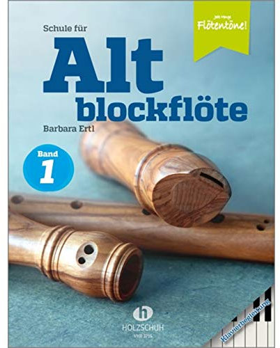 Holzschuh Verlag Schule für Altblockflöte 1 - Klavierbegleitung