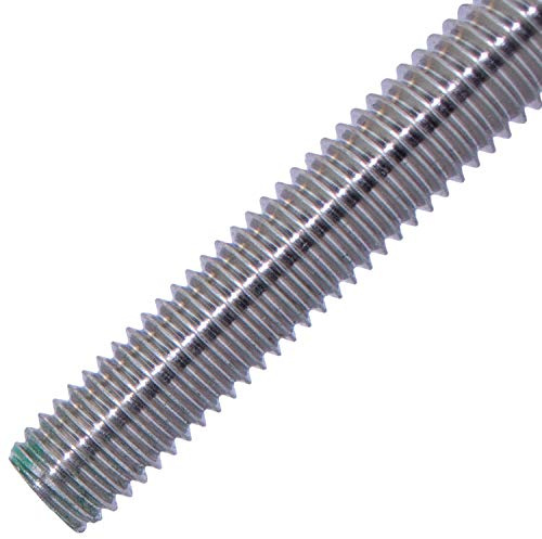 Gewindestäbe M2,5-1 Meter aus Edelstahl A2 (5 Stück) | DIN 975 / DIN 976 - Gewindestangen von MESAROS®