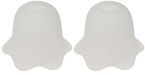 OSALADI Lampada Paralume in A Forma di Campana di Smerigliato Lampada Ombra Piccola Lampada Ombra per Lampada Da Tavolo Luce 2Pcs