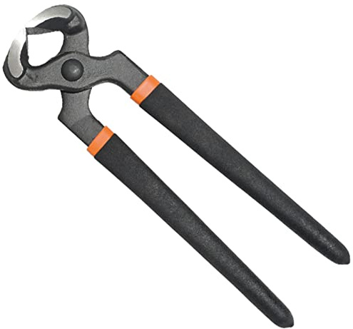 WEDO Zimmermannszange, Chrom-Vanadium-Stahlzange, ergonomischer Griff, angenehm zu halten, Größe 20,3 cm