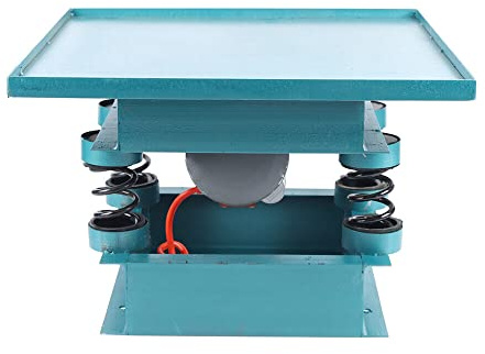 JHLP Kraftfullt 750 W elektrisk betongvibrerande bord – perfekt för borttagning av luftbubblor och tumlare – 2 860 gånger/min vibration – platt platta vibrator – tillförlitligt 220 V skakbord