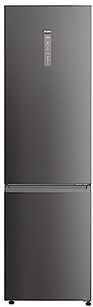 Haier Kühl Gefrierkombination 2D 60 SERIE 5 PRO HDPW5620ANPD; 2,05 m, No Frost; Energieeffizienzklasse A; Kühlschrank mit Gefrierfach freistehend, XL-Fassungsvermögen 409L; Wi-Fi, smarte Kühlfächer