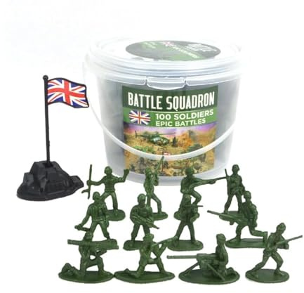 LICHENGTAI Armee Figuren Set, 100 Teiliges Soldaten Spielset Fahrzeuge Kunststoff Kampf Kraft Flugzeug Mini Tank Jets Fahnen Spielset Gruppe Battlefield Zubehör für Sand Tabelle Kinder Spielzeug