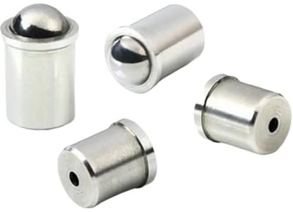 Stantuffo a sfera in acciaio inossidabile 304 da 100 pezzi 3mm 4mm 5mm 6mm 8mm 10mm Stantuffi a sfera con molla a sfera push fit (Size : YXP08 8MM X 9)