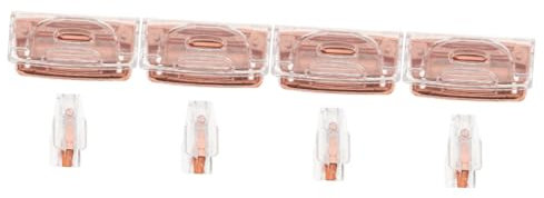 Tofficu 4 Set Di Perforatrici Per Carta Rimuovi Punti Design Rettangolare A 2 Fori Elegante Accessorio Per Ufficio