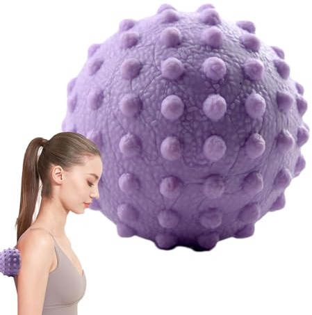 Palla da massaggio per piedi, piccola palla multiuso per massaggi, strumento per esercizi muscolari, portatile, per yoga, fitness, allenamento