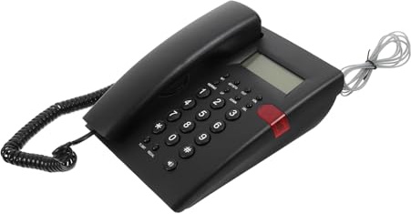BCOATH Teléfono Fijo Teclas Grandes Para Personas Mayores Teléfono Inalámbrico Para Uso Doméstico y Oficina Diseño Fácil De Usar