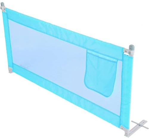 LIXSAJIE Bettgitter 150x80CM Bettgitter Faltbares und verstellbares Bettgitter zum Schutz Ihrer Kinder Kleinkinderbettgitter Höhenverstellbares Anti-Fall-Bettgitter pliable/D/XL