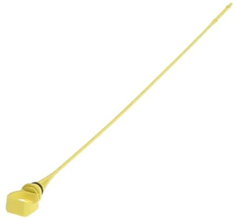 DUOMAICN Motorölmessstab, gelb, Zusatzzubehör für Automotoren, kompatibel mit Peugeot 206 207 307 mit 1,4 HDI 2001–2008 117485