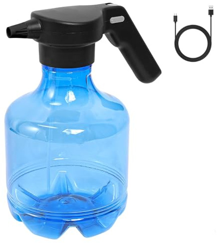 BORDSTRACT Annaffiatoio Elettrico, Spruzzatore Automatico per Piante da 3 Litri con USB Ricaricabile Aggiornato per Lavare l'Auto innaffiando i Fiori