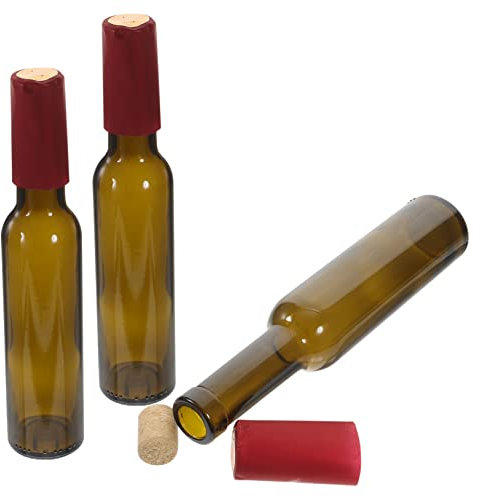 OFFSCH 3stücke Weinflaschen Leere Mehrzweck Weinflaschen Aus Für Getränke Wein Saft Dekoration Und DIY Handwerk Blumenvasen