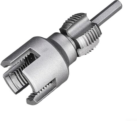 Besttoolifes Fresa per filettature per tubi dell'acqua PPR 20 mm/25 mm, strumento di taglio integrato per filettatura interna ed esterna, design integrato (25 mm)