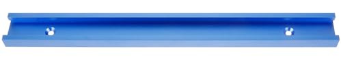 DOITOOL Aluminum T Track Slot Guide for Woodworking Accessories Linear Rail Portable T Slot Extrusion for Table Saws and Track Saws Sturdy Blue T-Track Fixture for Woodworking Tools