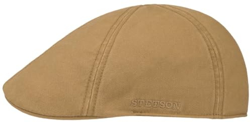 Stetson Texas Cotton Flatcap UV Schutz 40+ Unifarbene Schirmmütze Frühjahr Sommer