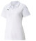 PUMA Damen Teamliga Sideline Polo W Shirt, Puma White-puma Black, XL EU