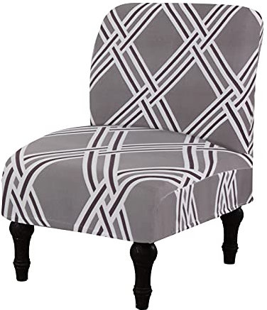 KAISUN Sesselbezug Ohne Armlehne,Abnehmbare Waschbar Akzent Sesselhusse,Strecken Sofabezug,Langlebig,für Wohnzimmer Hotel Haus Esszimmer (Color : Type-21, Size : 4pcs)