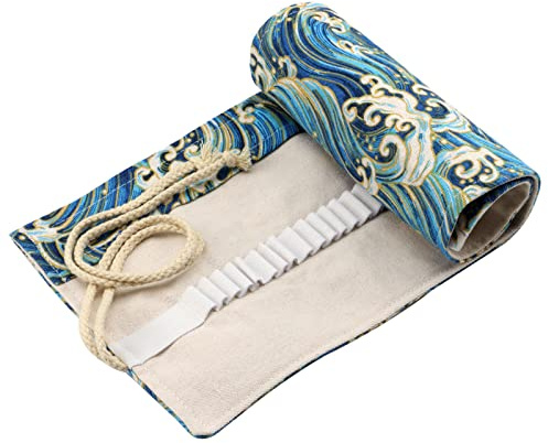DOITEM 48 Löcher Verpackungshalter Bleistift Wrap Kasten Bleistifthalter für Künstler, Schule, Tier