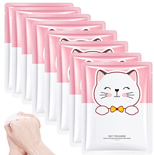 Beaute getmjölk handmask Beaute get mjölk handmask handskar naturlig get mjölk fuktgivande handskar tar bort död hud grov hud