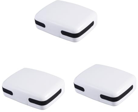 Healifty 3pcs Hearing Aid Holder Hearing Aid Storaging Case Hard Case for for Travel