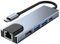 Fowecry 1 Pièce Type C vers RJ45 USB 3.0 HUB USB C Répartiteur de Type C vers Station d'accueil 4K Compatible Adaptateur pour Ordinateur Portable avec PD RJ45 USB Gris USB-C Hub