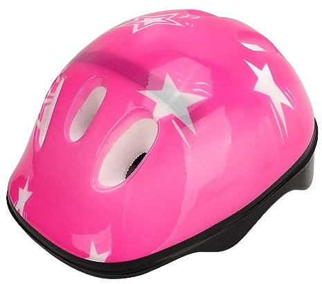 BSTCAR Kinder Fahrradhelm mit verstellbarem Riemen, Rosa, Kinder & Jugendliche, Unisex, Kinderfahrradhelm, Fahrradhelm, Sporthelm, Radfahren, Longboarden, Roller & Inline-Skateboarden, Werfen