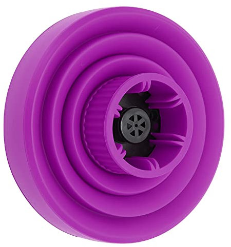 Hair Dryer Diffuser, ABS Silicone Foldable Hair Dryer Diffuser Hair Dryer Diffuser for Salon for Home (Purple)