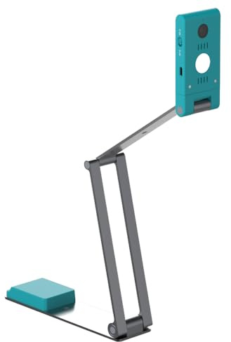 IRIScan Visualizer 7 Webcam Document Camera: 4K UltraHD | 13MP | 4 in 1 | Viewer | A3 Scanner | Portable Scanner | Video Conference | AI Micro Noise Cancellation | Auto Focus | LED | USB | WinMac