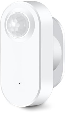 Haozee Smart Motion Sensor, Zigbee PIR-Bewegungssensor mit Beleuchtungswert, Hohe Empfindlichkeit, Echtzeiterkennung, Zigbee-Hub erforderlich, Unterstützt Home Assistant, Zigbee2MQTT