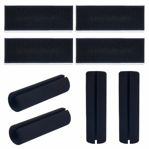 OLYCRAFT 4 Stück Lenkergriffe 10cm Schaumstoff Abdeckung Für Fahrradlenkergriffe Pufferrohrpolster Bequeme Griffabdeckungen Gummischaum Griffschwamm Fahrradgriffabdeckungen Für Fitness Garten