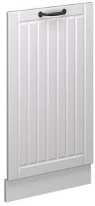 Vicco Panel Frontal del lavavajillas Fame-Line, Blanco casa de Campo, 45 cm sin encimera