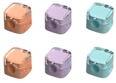 6 Pack Magnetic Cable Holder Clips, Desk Cord Tidy, Digital Cable Management, Wire Holders for Cable, USB, HDMI, Nightstand, Car, Wall, Office, Kitchen(7.5mm)