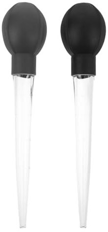 PRETYZOOM Set di 2 pipette da vino per barre, strumenti di campionamento del vino, pompa per il trasferimento di liquidi per cantina degustazione e uso in cucina
