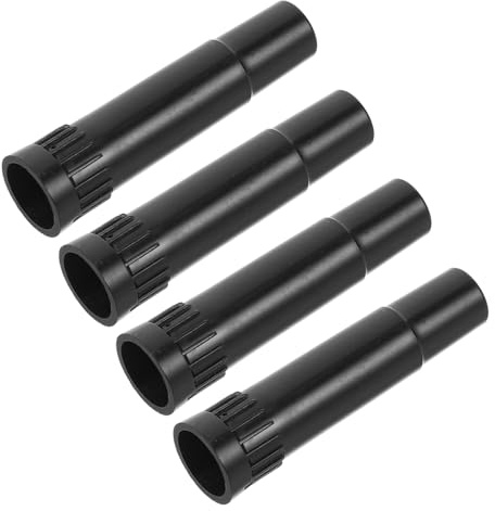 Healeved 4 Stück 39mm Ventilverlängerung aus Kunststoff Ventilschaftverlängerung für Pkw Lkw Anhänger und Wohnmobile Reifenventil Adapter mit Dichtung