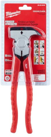 Milwaukee Elec Tool 48-22-6410 Comfort Grip Fencing Pliers - Quantity 3